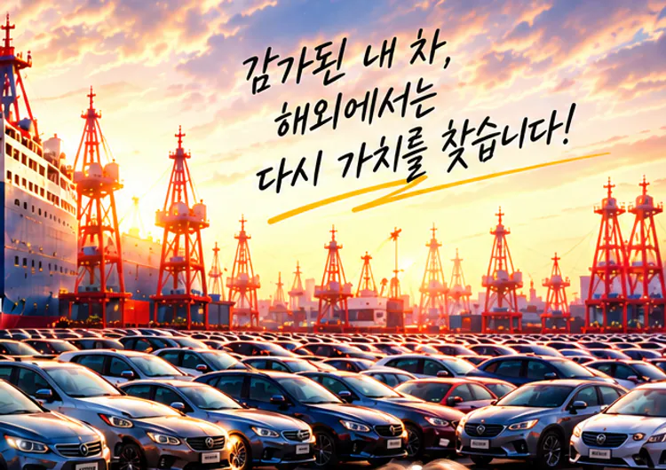 감가된 내 차, 해외에서는 다시 가치를 찾습니다!
